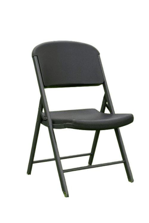Lifetime Contoured Black Chair