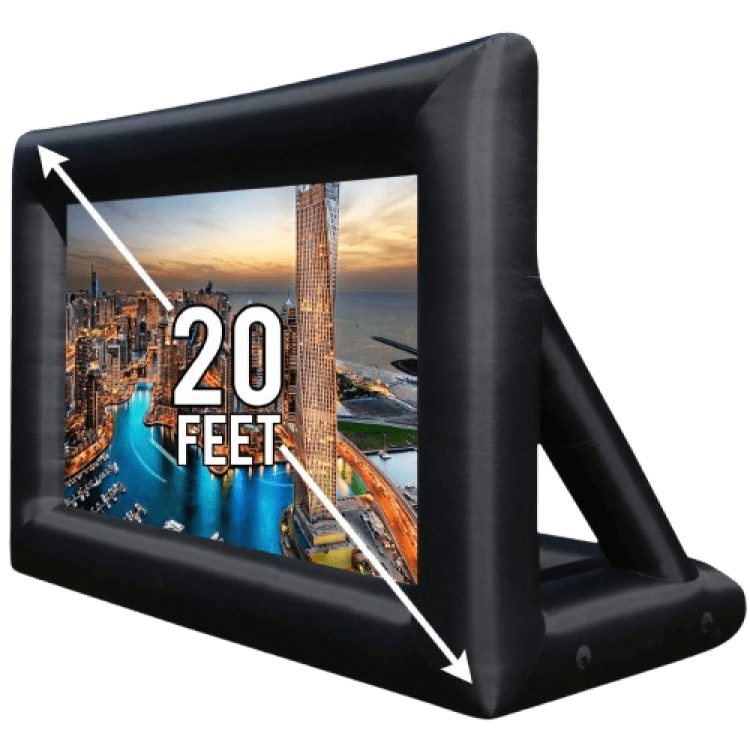 Jumbo Inflatable Screen (20 ft.)